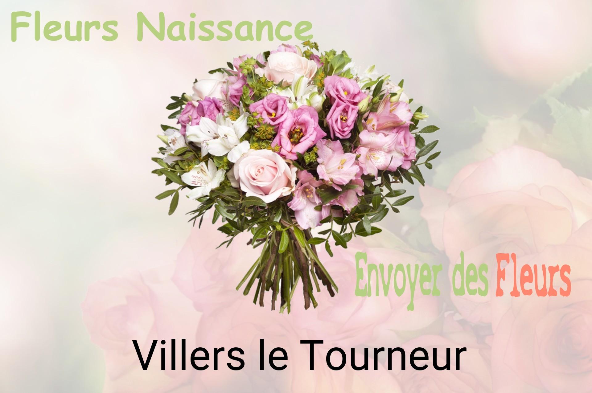 Bouquet de fleurs de naissance livré à Villers-le-Tourneur
