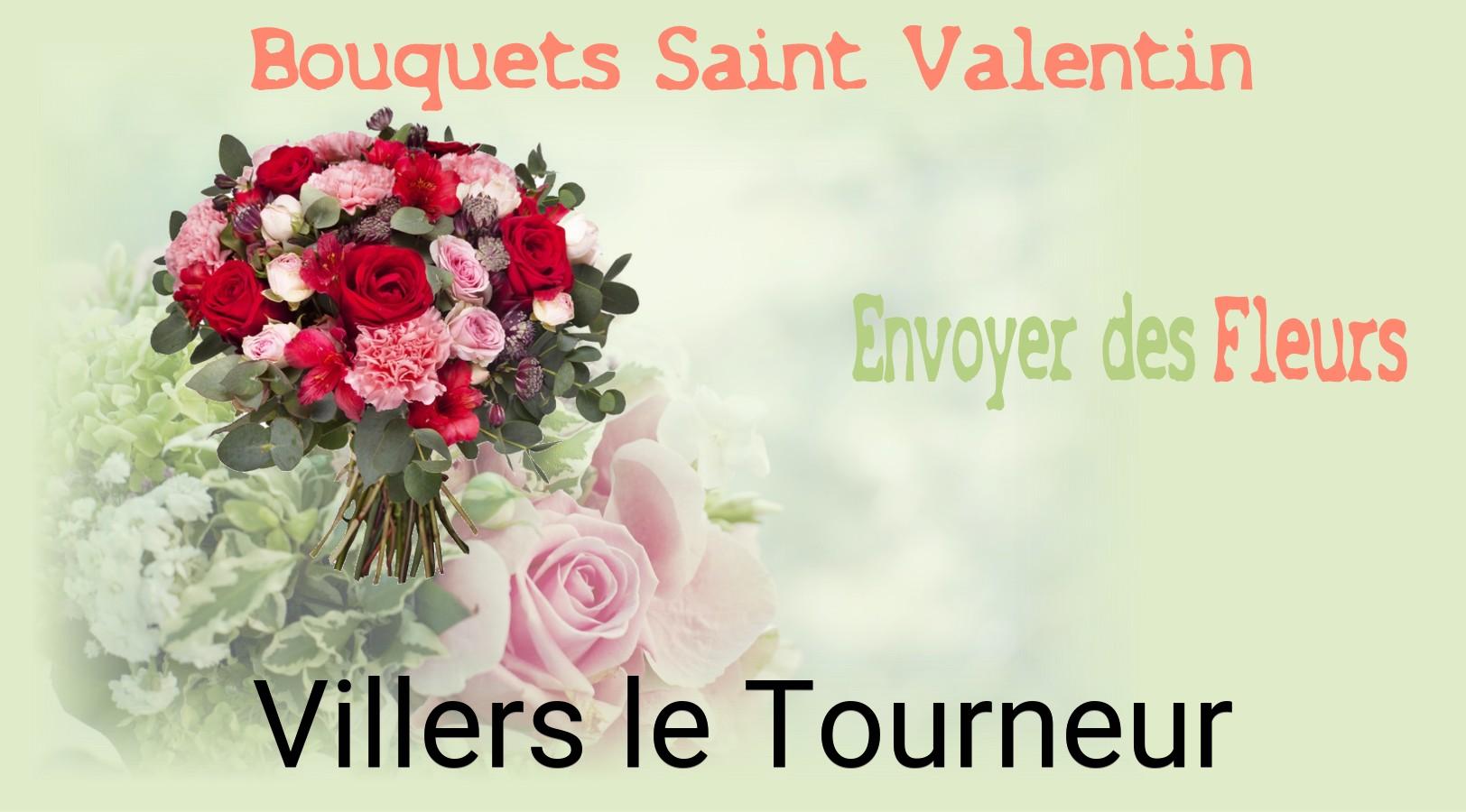 Roses de Saint-Valentin livrées à Villers-le-Tourneur
